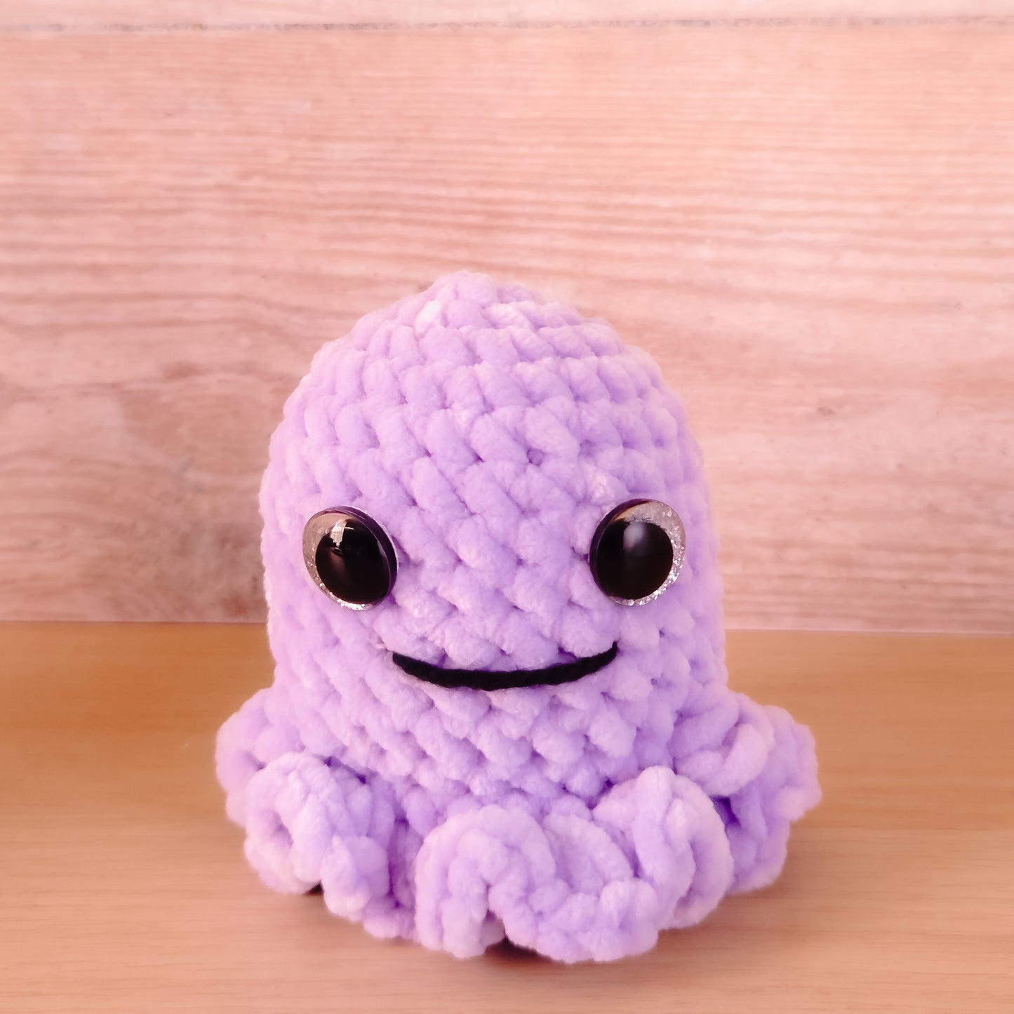 Lilac Plush Ghost Desk Buddy