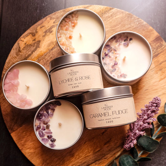 Lavender Moon 120g Candle Tin Six Pack