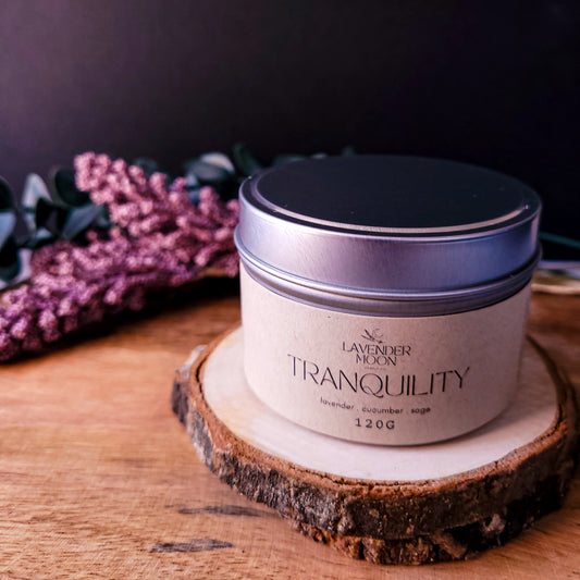 Tranquility 120g Candle Tin